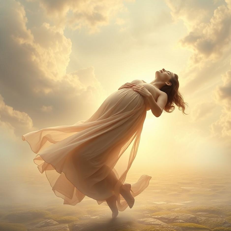 Dream : Falling to the ground while pregnant in a dream