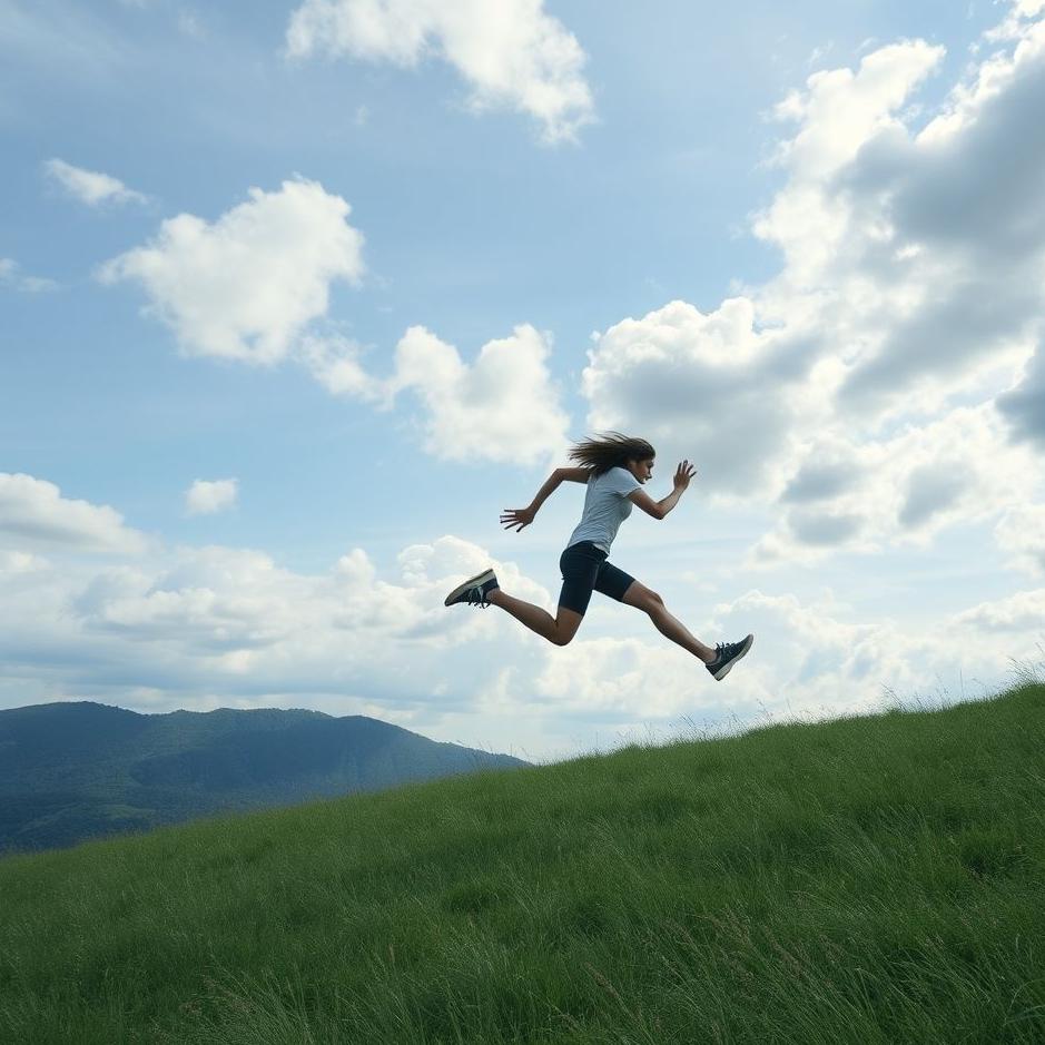 Dream : Falling while running in a dream
