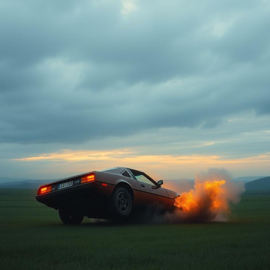 Dream : Falling with the car in the dream