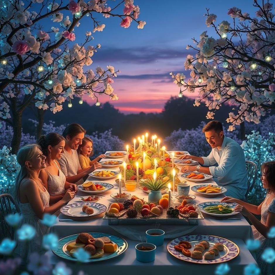 Dream Dictionary : Family dining in the dream