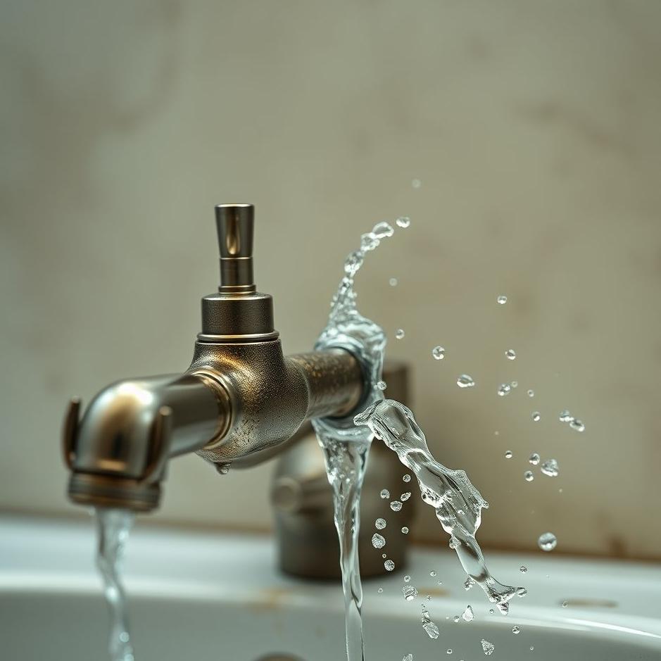 Dream : Faucet burst in a dream