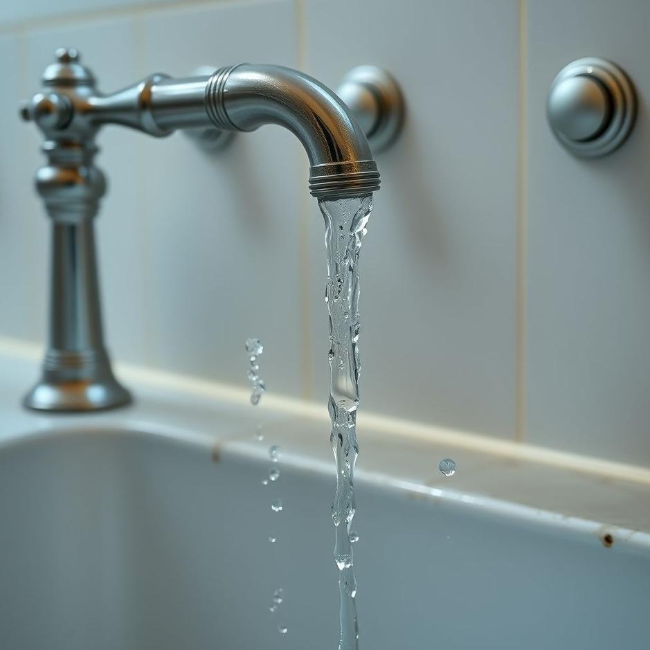 Dream : Faucets flowing in a dream