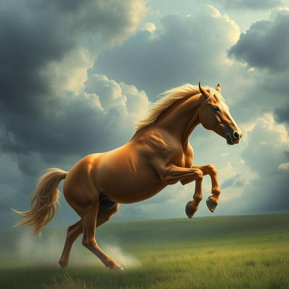 Dream : Fear and escape from horse in the dream