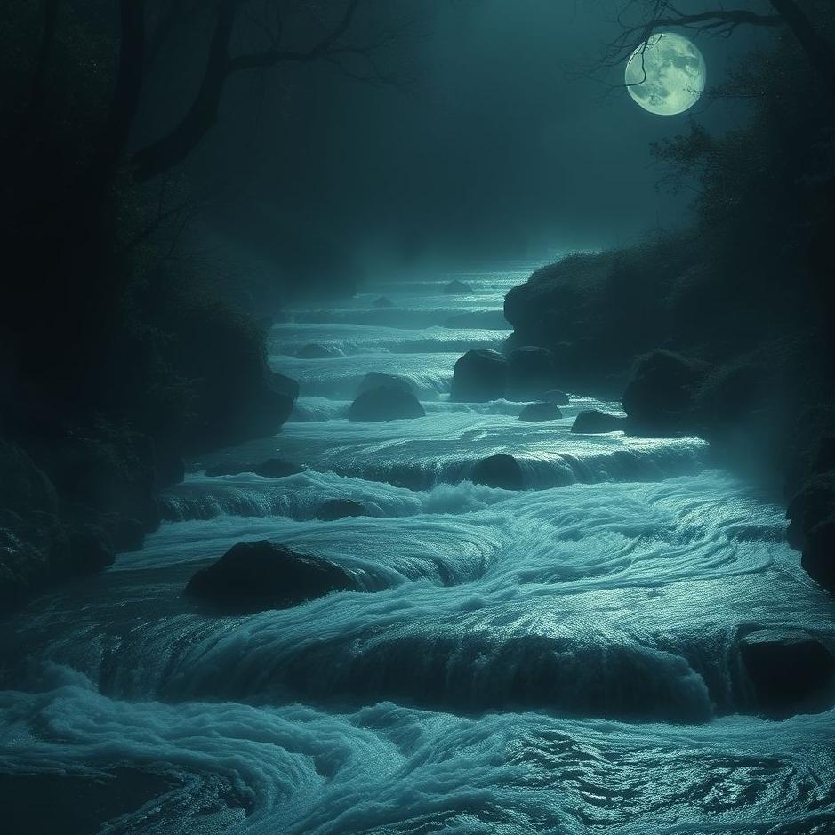 Dream : Fear of flowing water in the dream