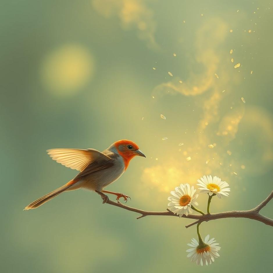 Dream : Feeding a bird in a dream