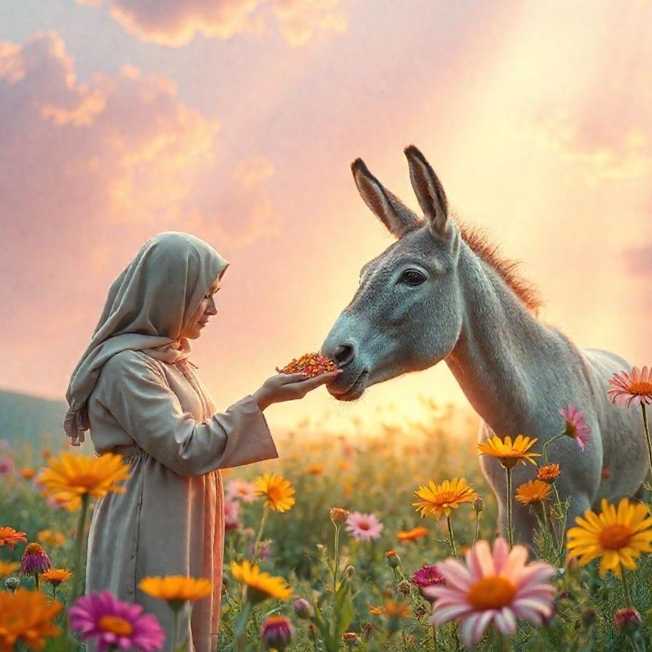 Dream : Feeding a donkey in a dream