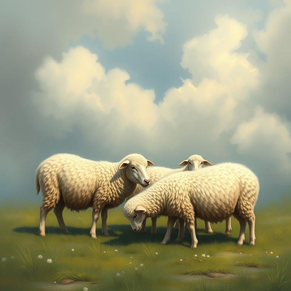 Dream : Feeding sheep in a dream
