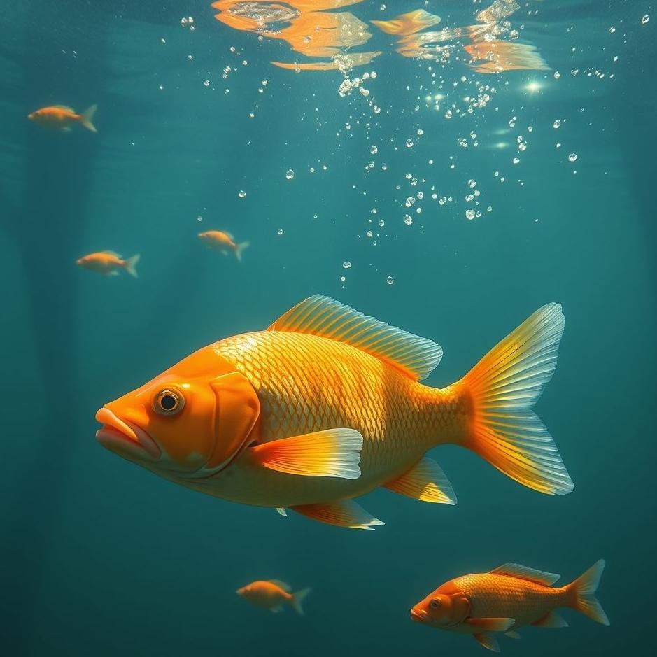 Dream : Feeding the fish in a dream