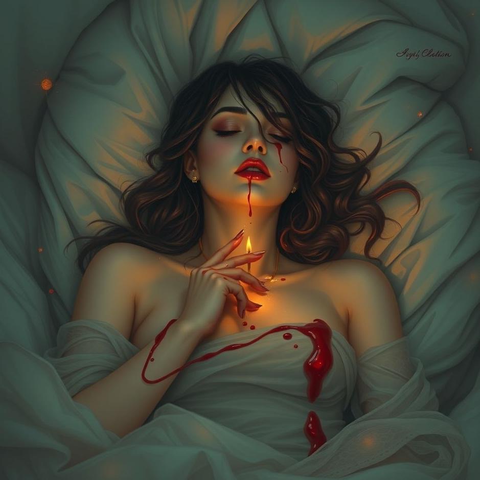 Dream : Feeling blood in a dream