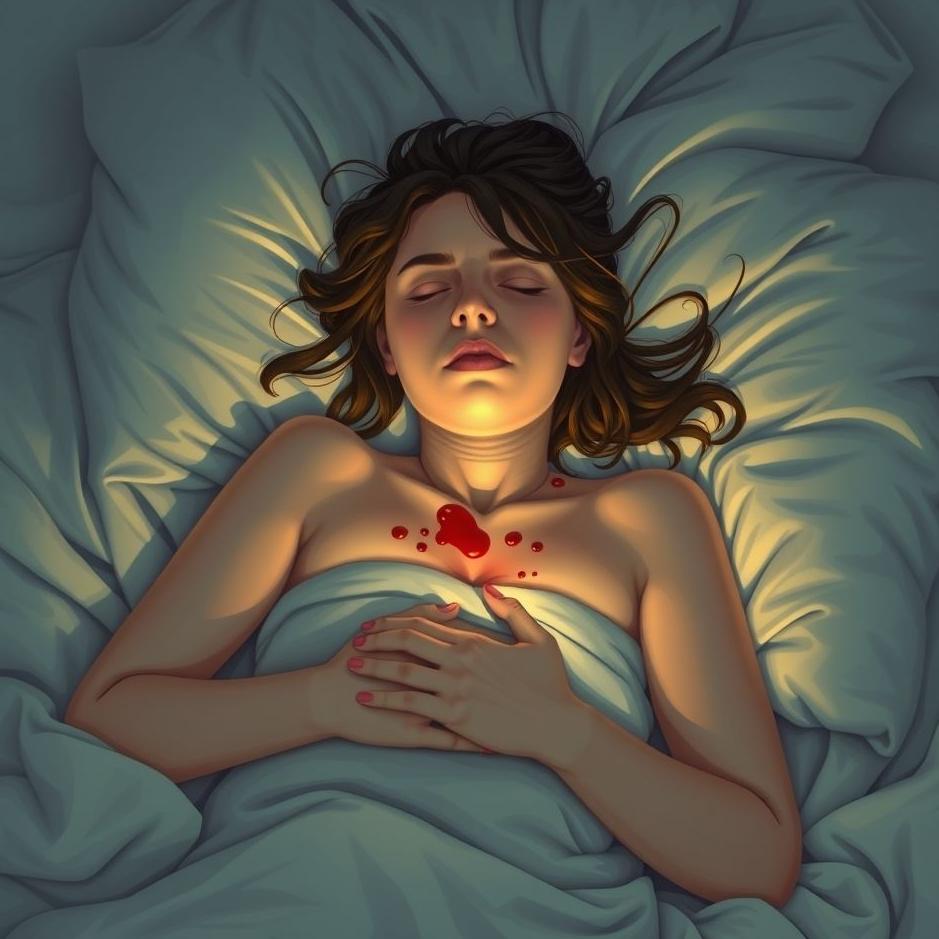 Dream : Feeling nauseous and vomit in a dream