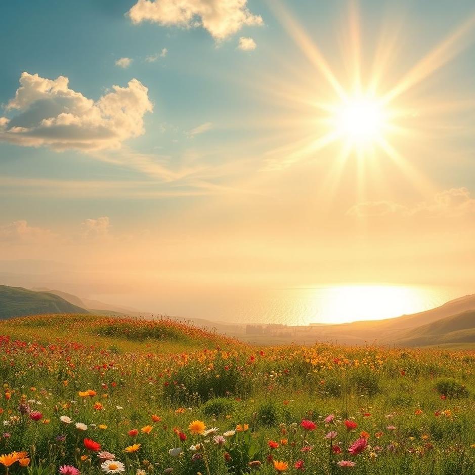 Dream : Feeling the sun in a dream