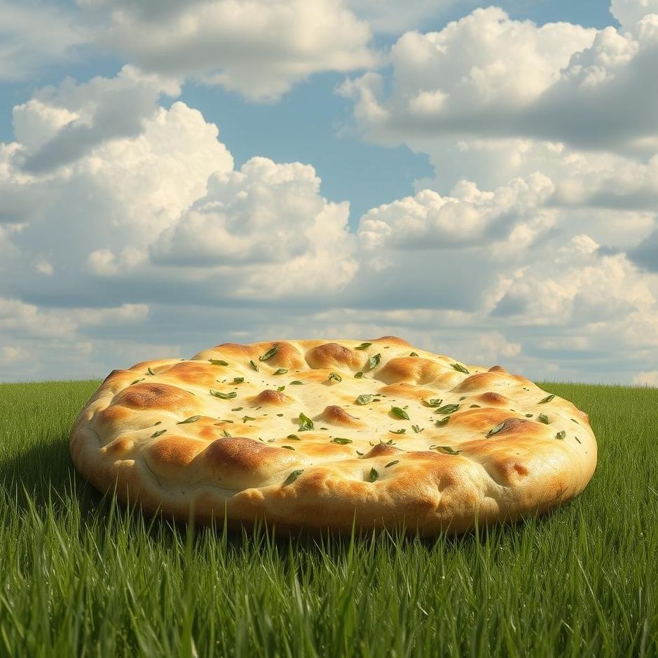 Dream : Field flatbread in a dream