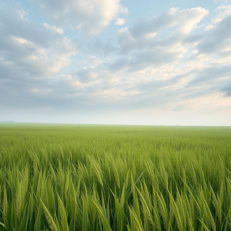 Dream : Field of grass in a dream
