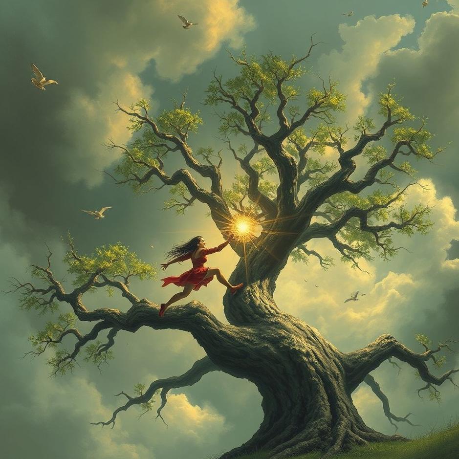 Dream : Fight from the tree in the dream