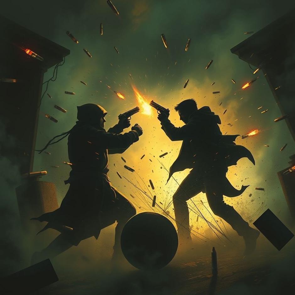 Dream : Fighting and being shot in a dream