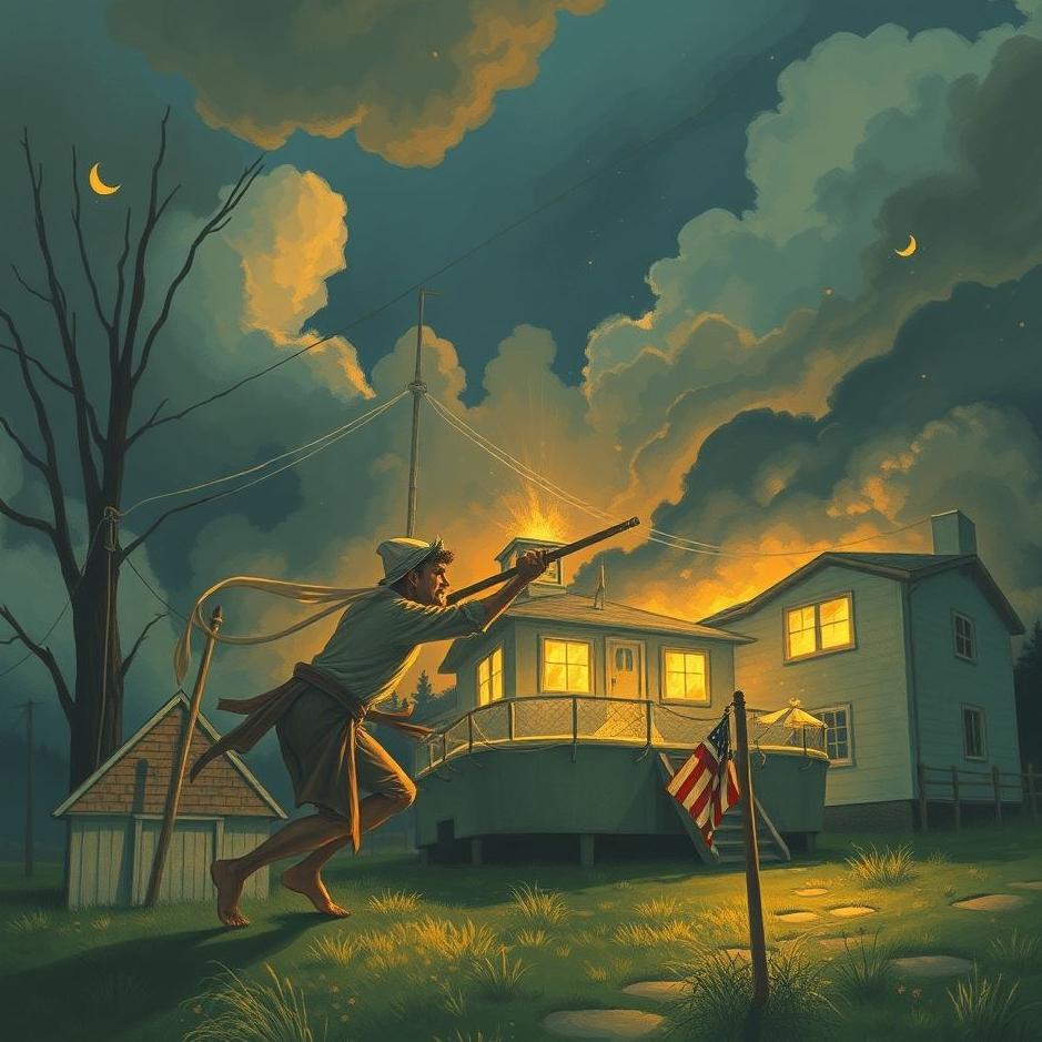 Dream : Fighting at home in a dream