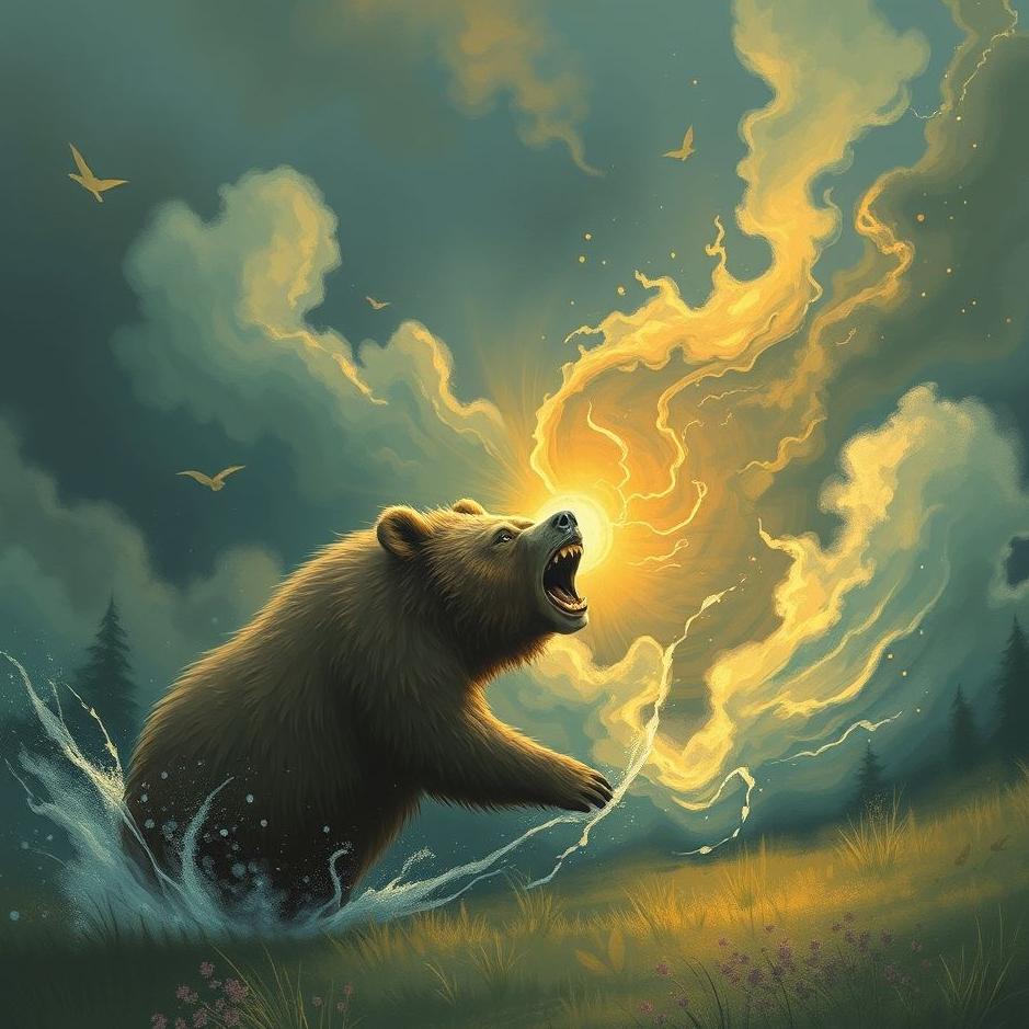 Dream : Fighting the bear in the dream