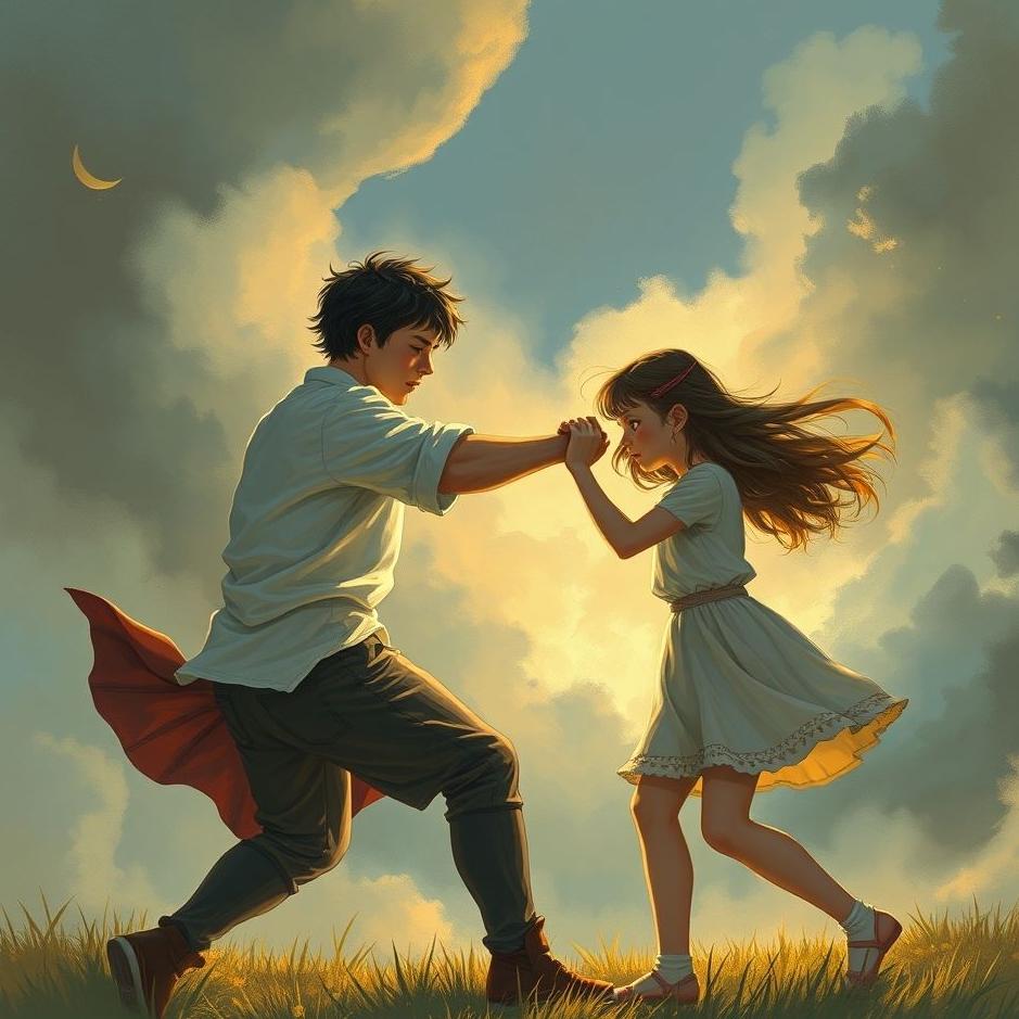 Dream : Fighting with a girl in a dream