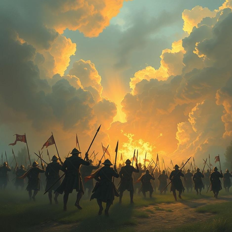 Dream : Fighting with the army in a dream