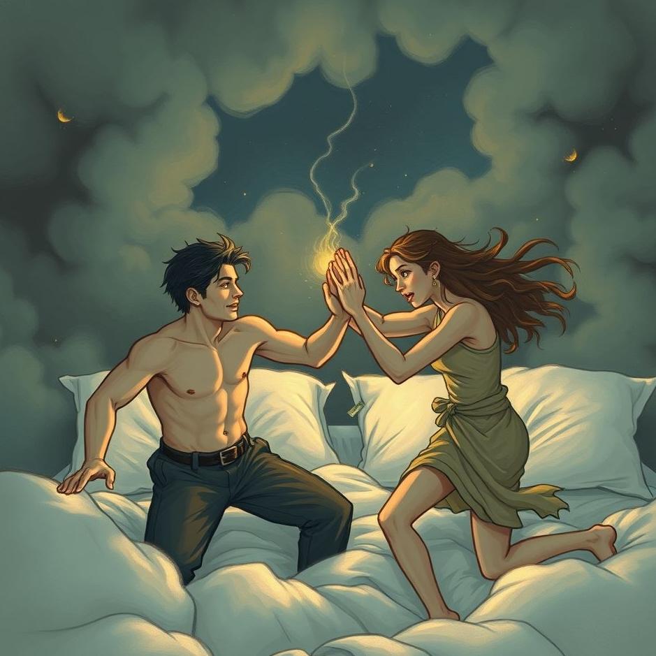 Dream : Fighting with two people in a dream