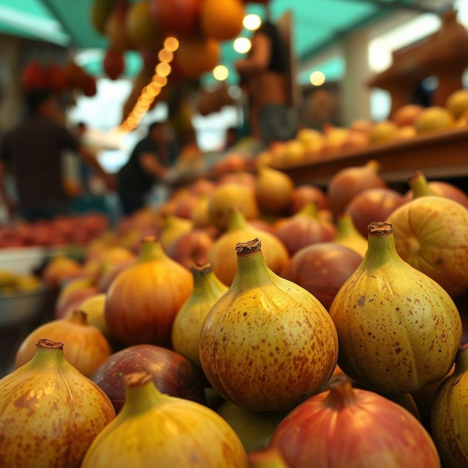 Dream : Figs in the market in a dream