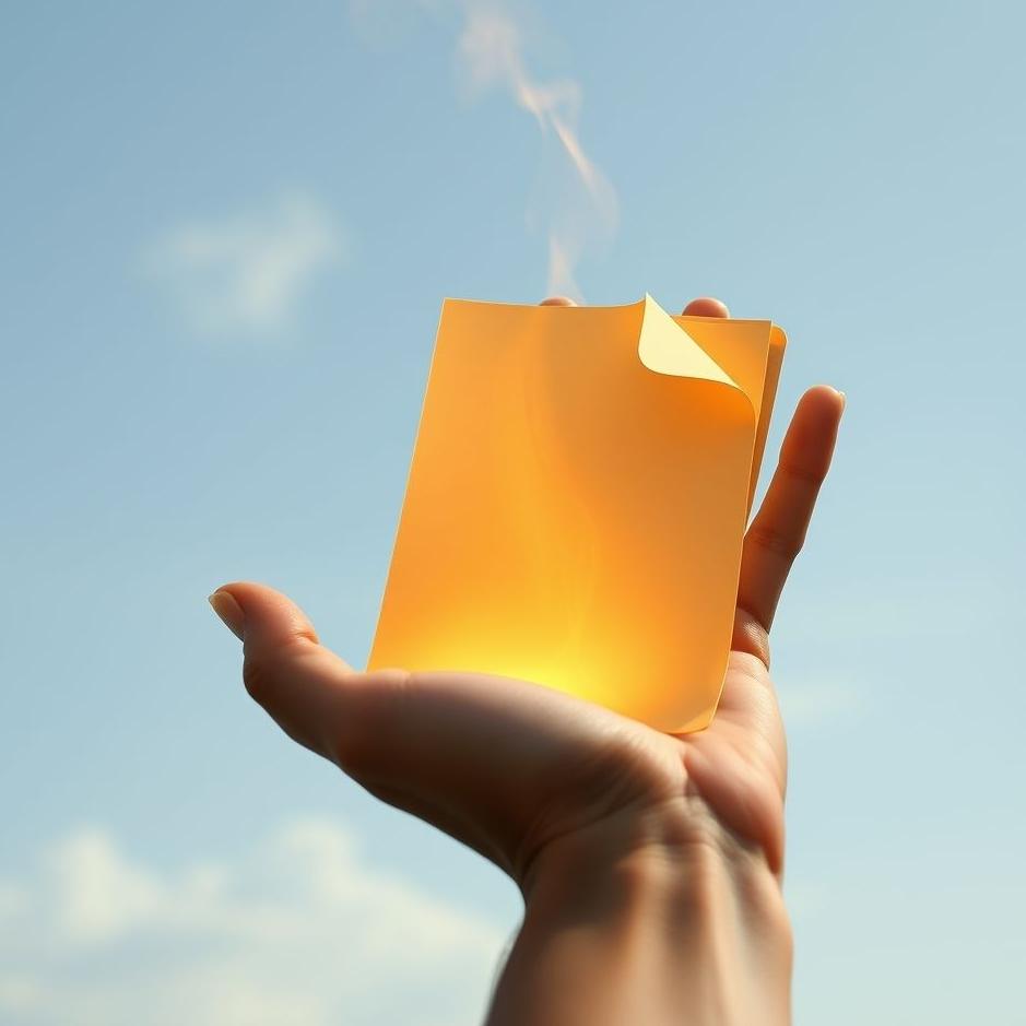 Dream : File in your own hand in a dream