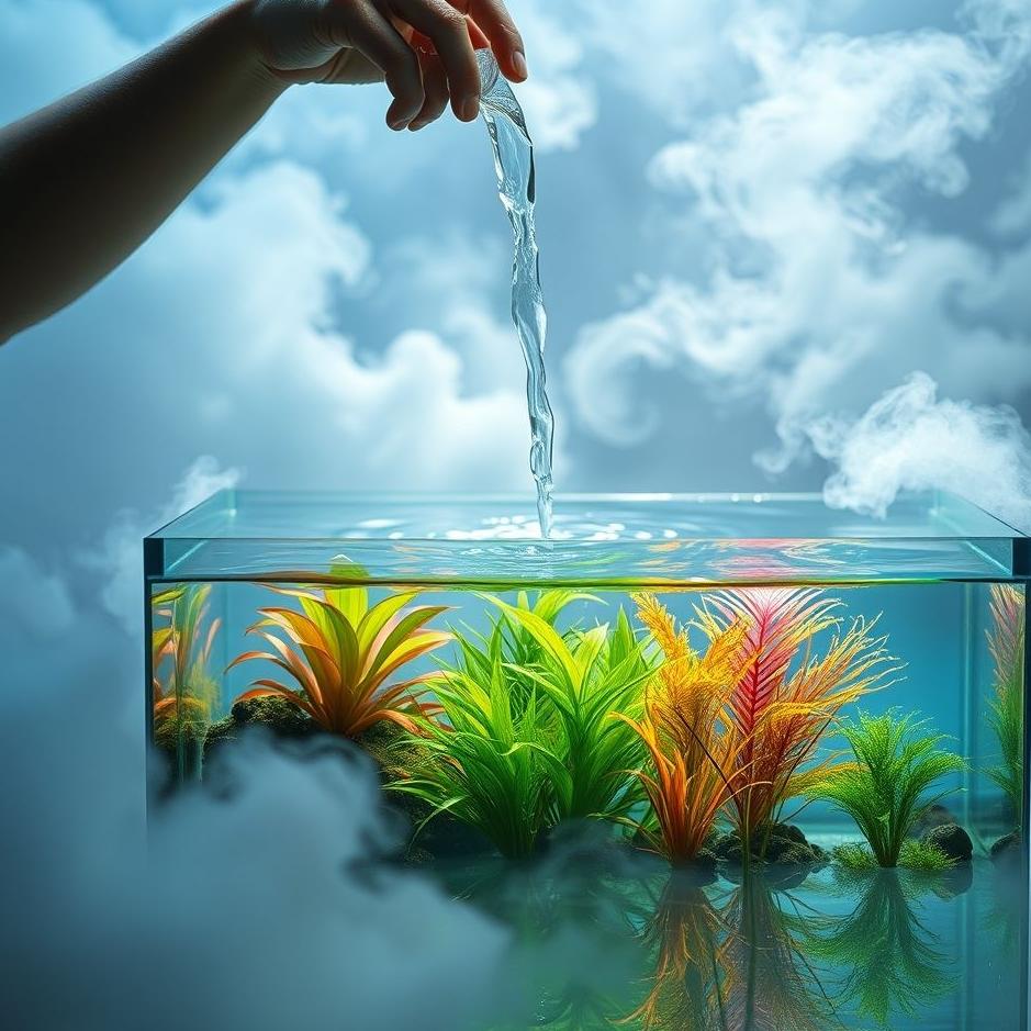 Dream : Fill water to the aquarium in the dream