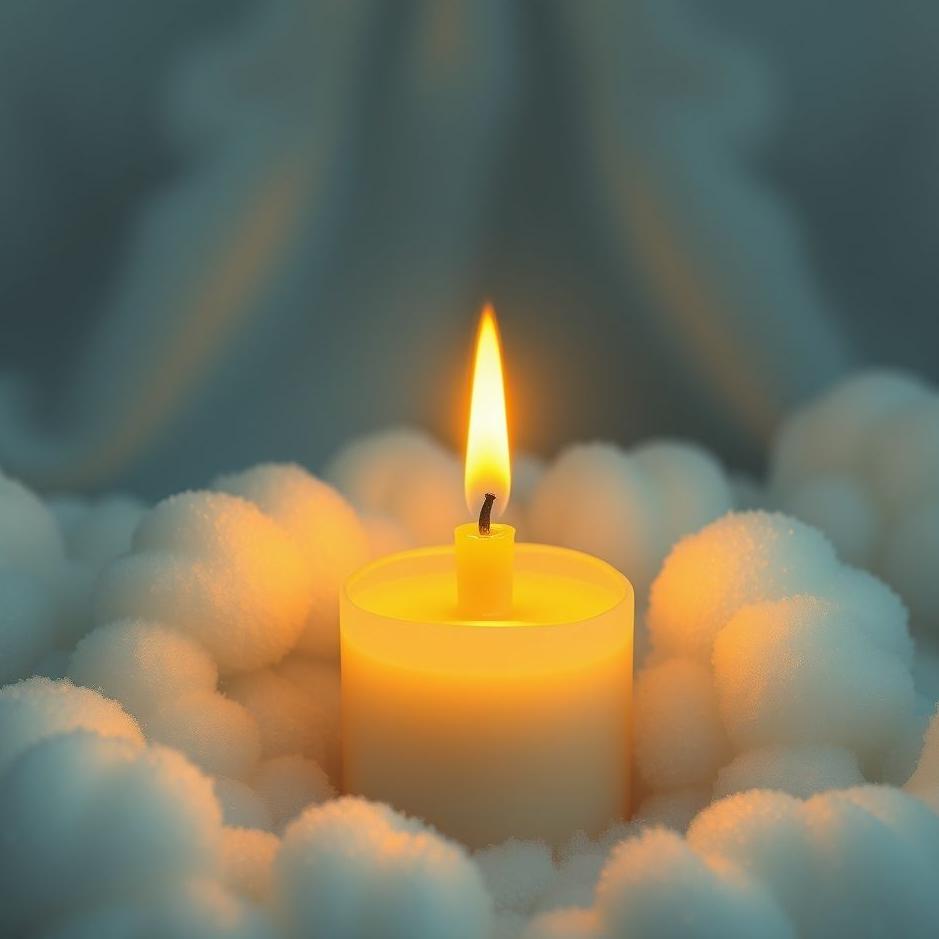 Dream : Filling a candle in a dream