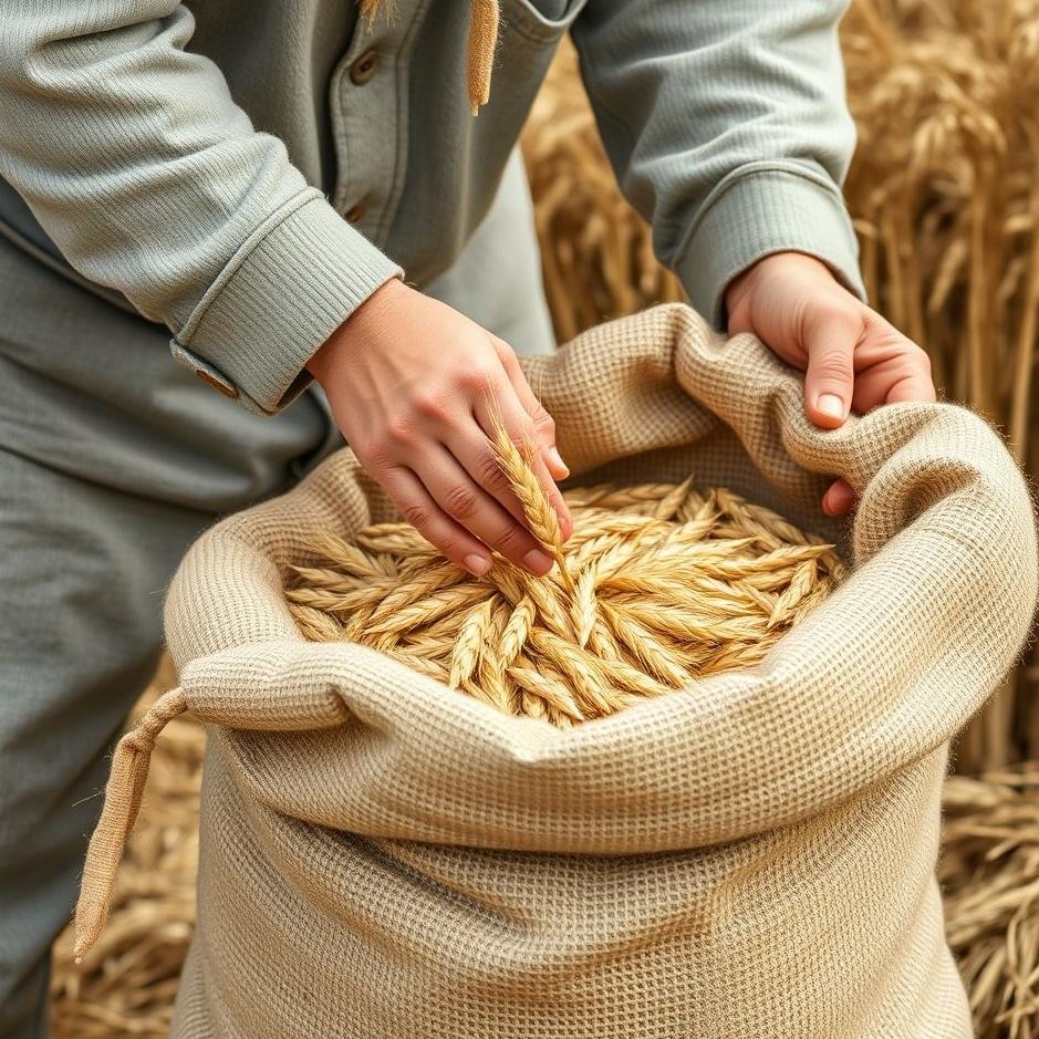 Dream Dictionary : Filling a sack with wheat 