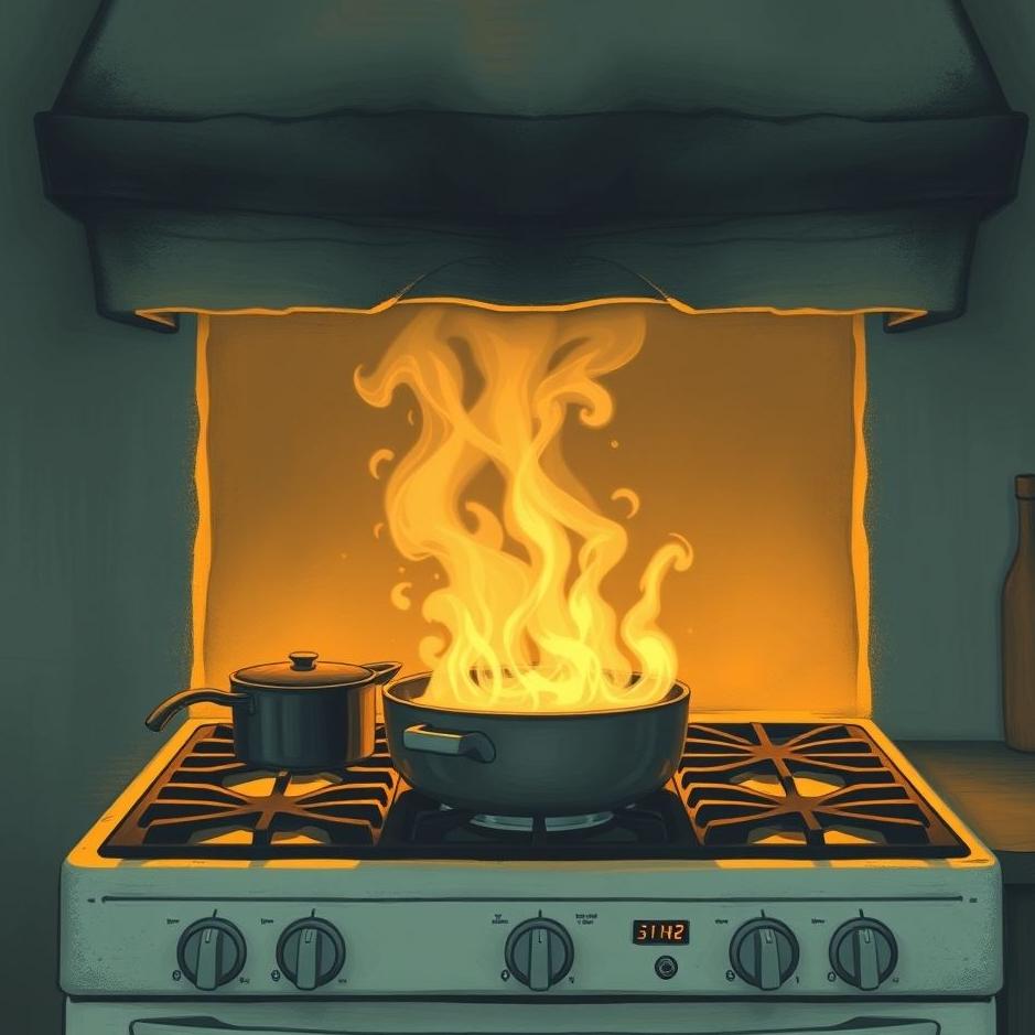 Dream : Filling a stove in a dream