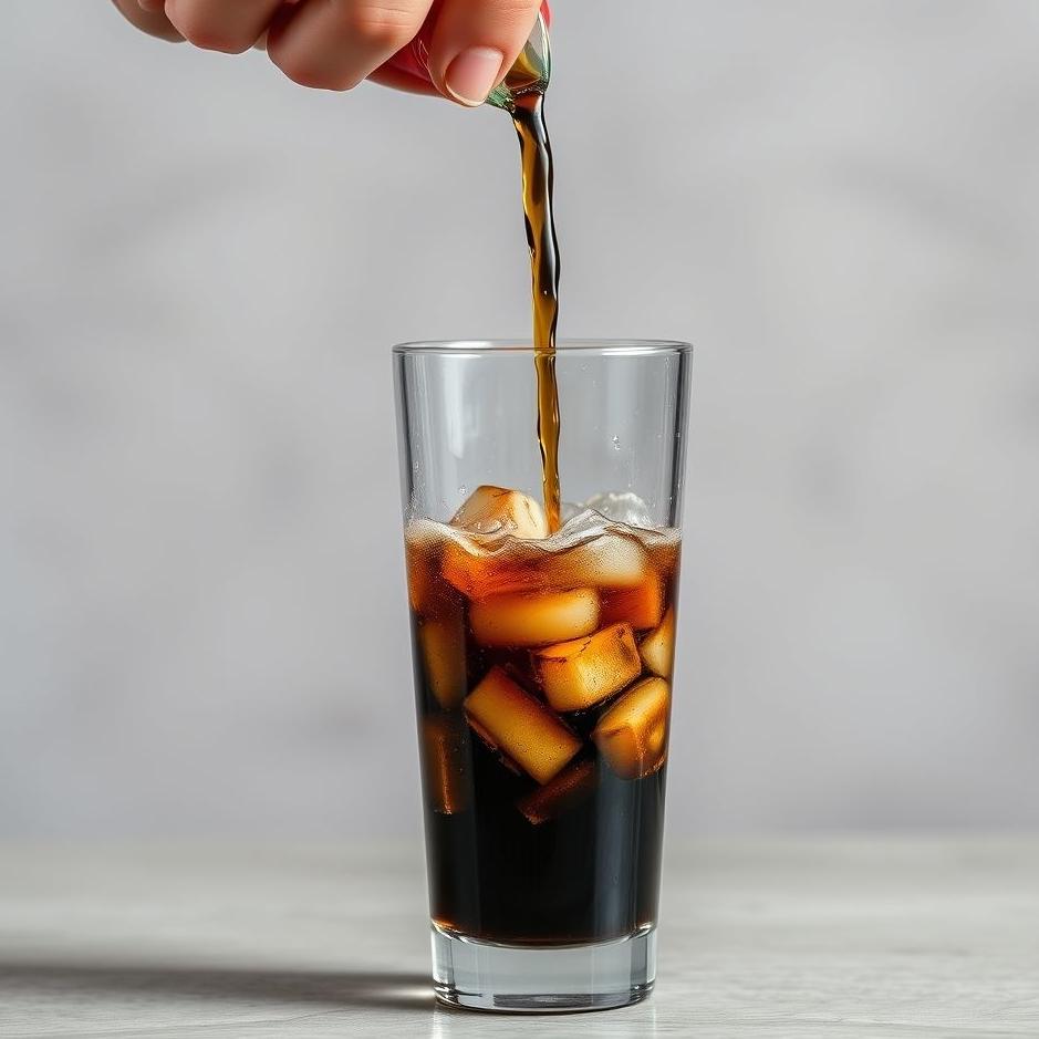 Dream : Filling Coke in a Glass 