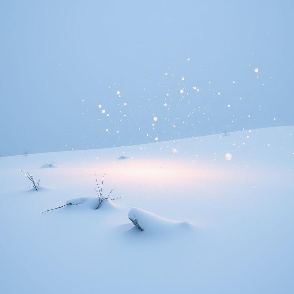 Dream : Filling snow in a dream