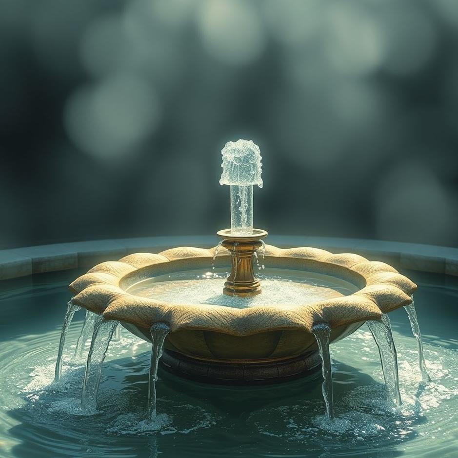 Dream : Filling water from a fountain in a dream