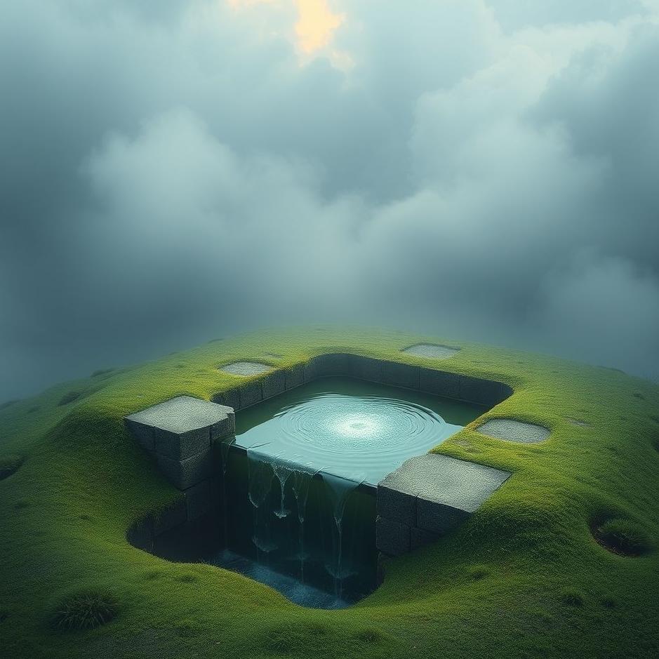 Dream : Filling water into a grave in a dream