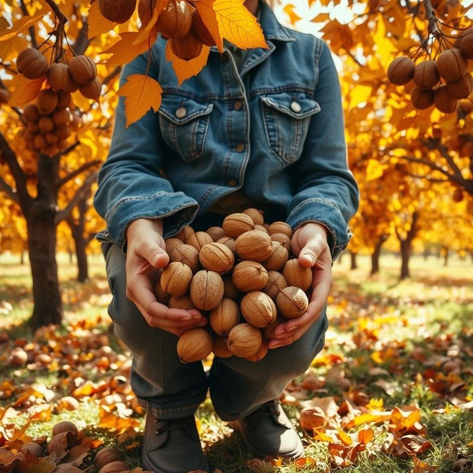 Dream : Filling your pocket with walnuts 
