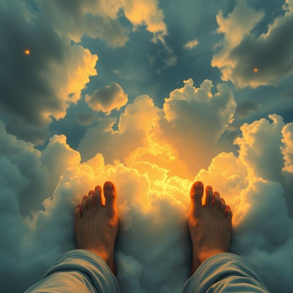 Dream : Find the feet in the dream