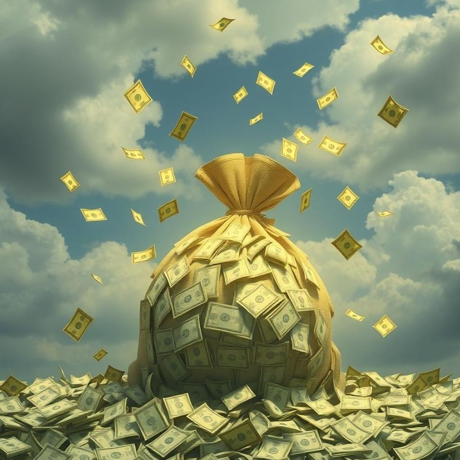 Dream : Finding a bag of money in a dream