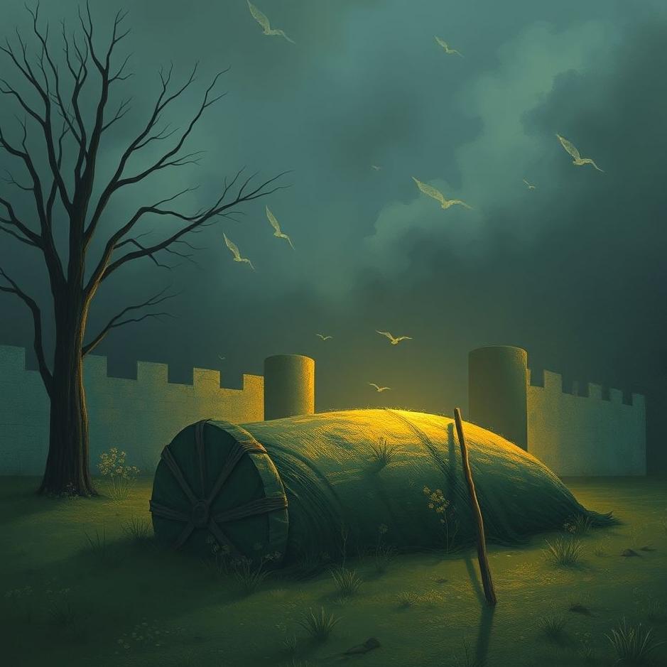 Dream : Finding a burial at home in a dream