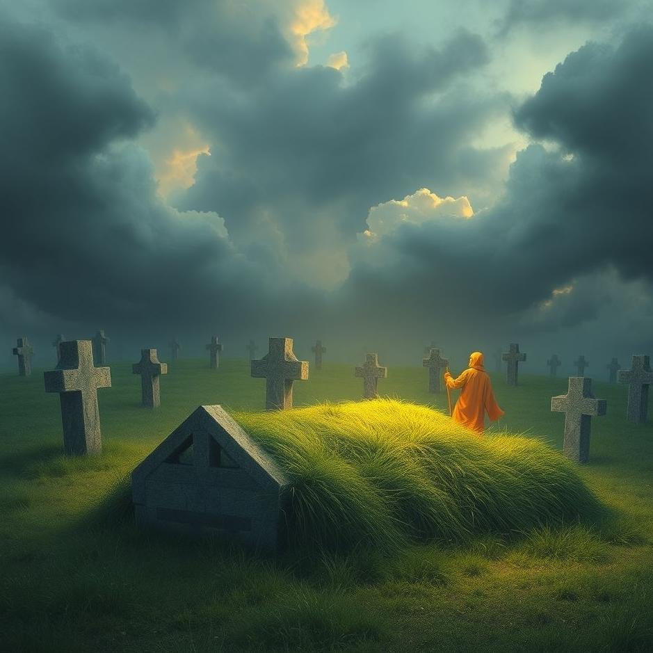 Dream : Finding a burial in a grave in a dream