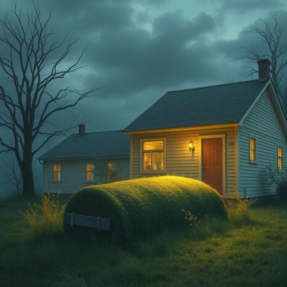 Dream : Finding a burial in your home in a dream
