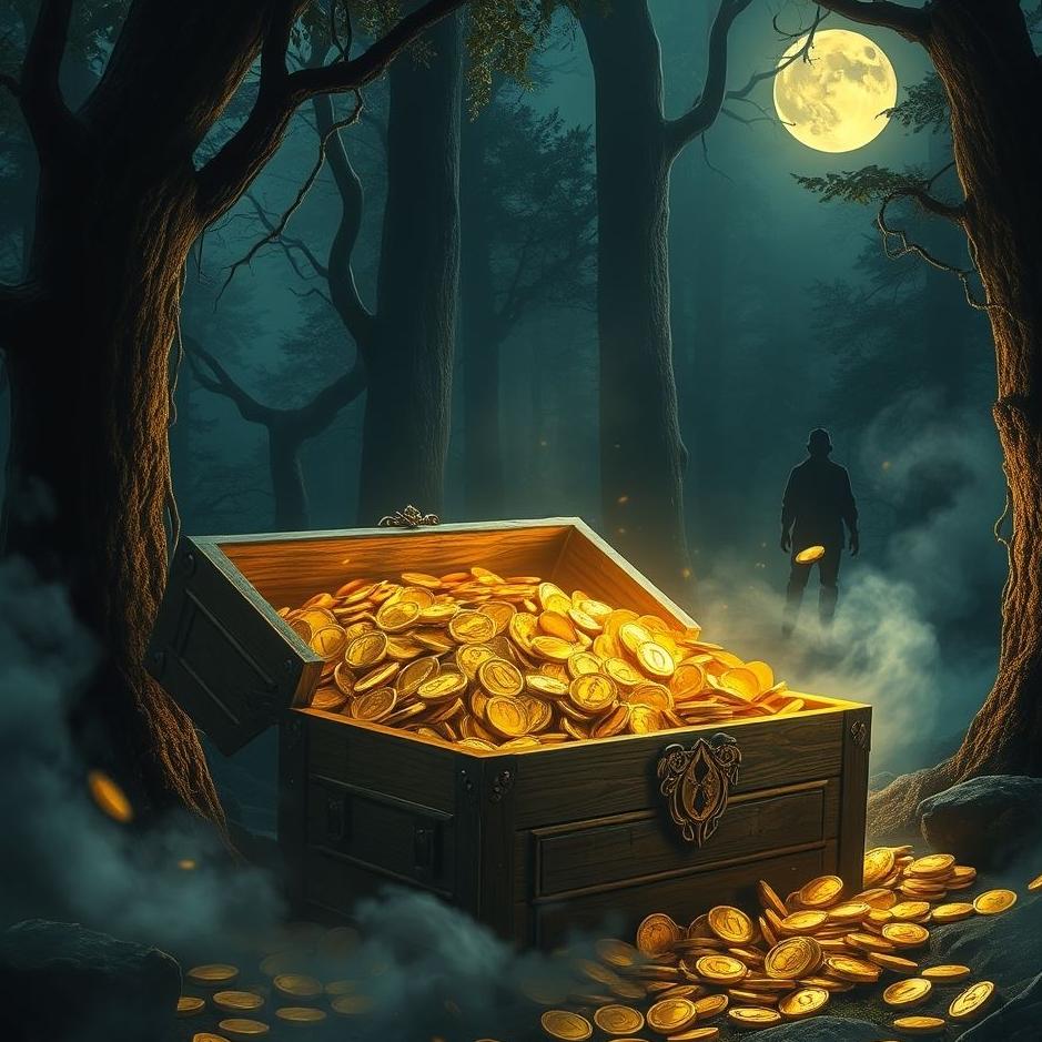Dream : Finding a chest full of gold in a dream