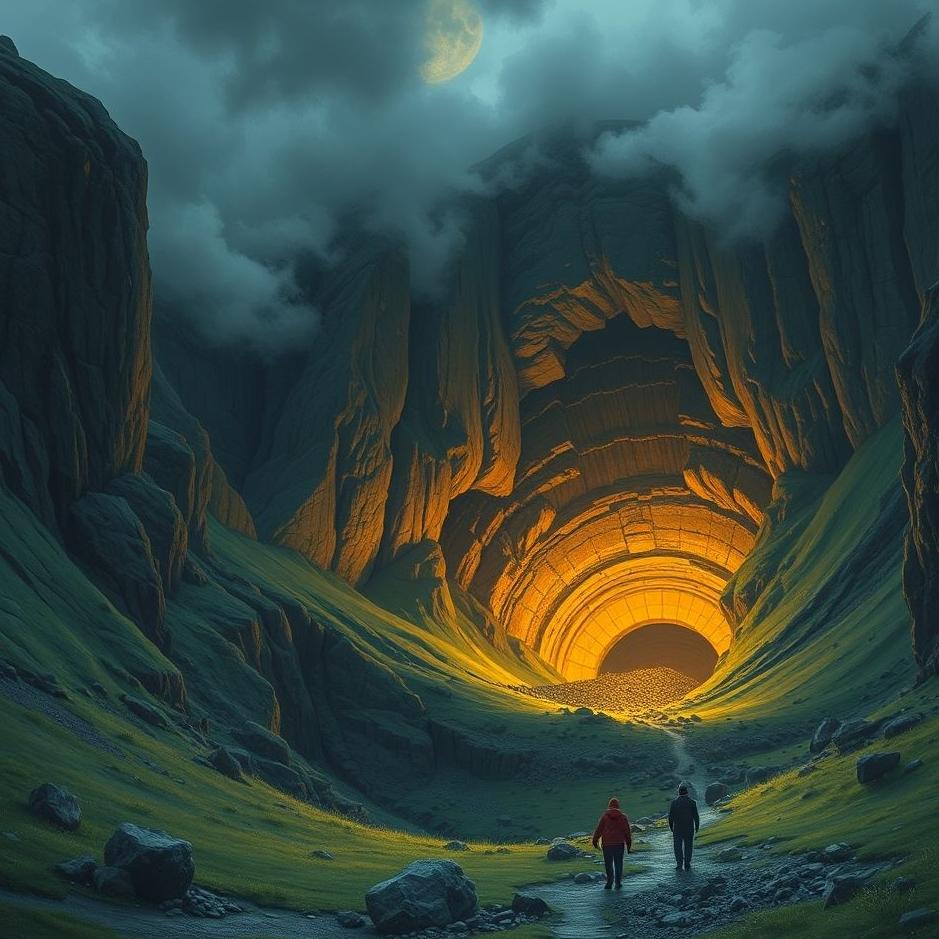 Dream : Finding a coal mine in a dream