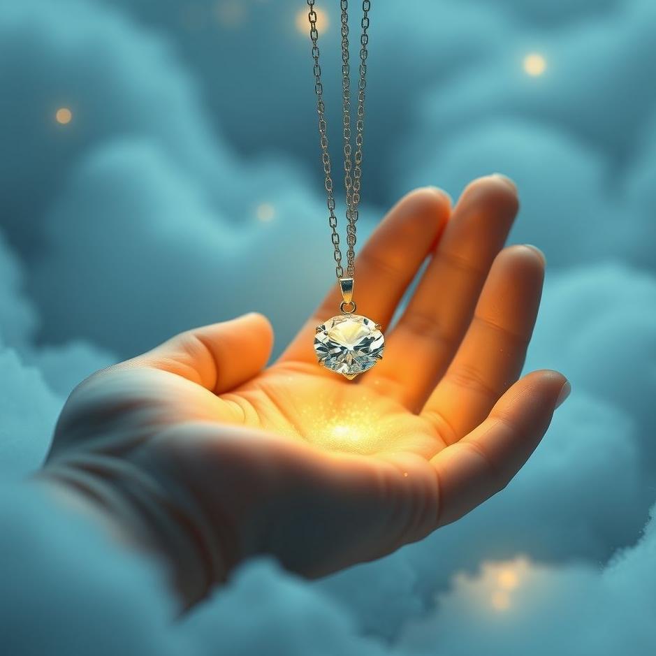 Dream : Finding a diamond necklace in a dream