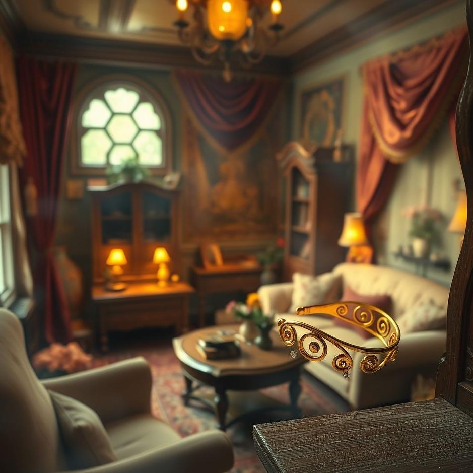 Dream : Finding a gold bracelet at home in a dream