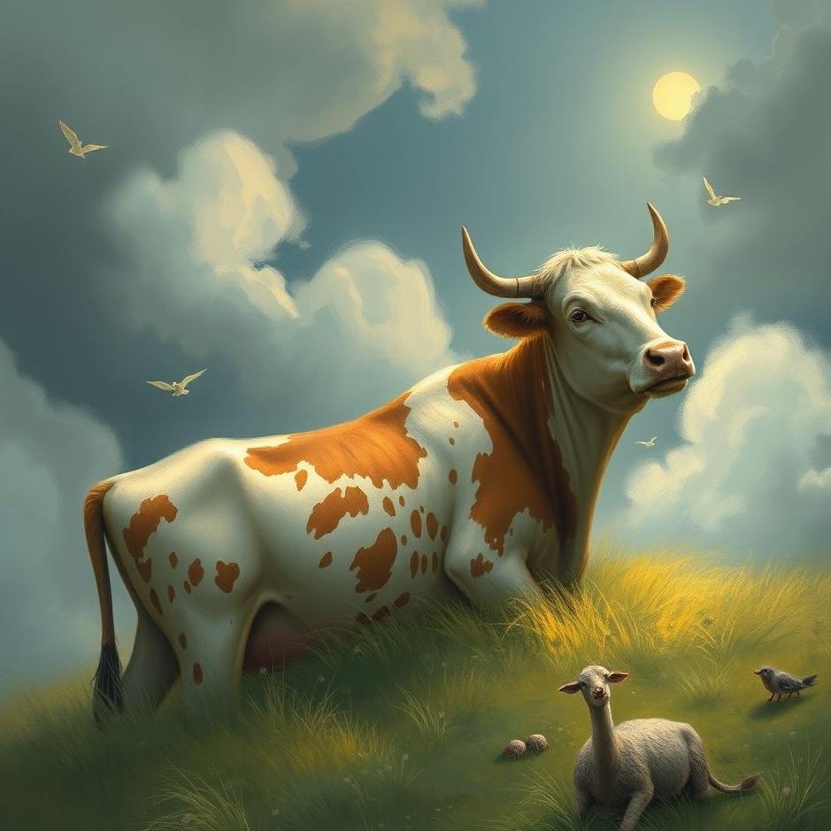 Dream : Finding a lost cow in a dream