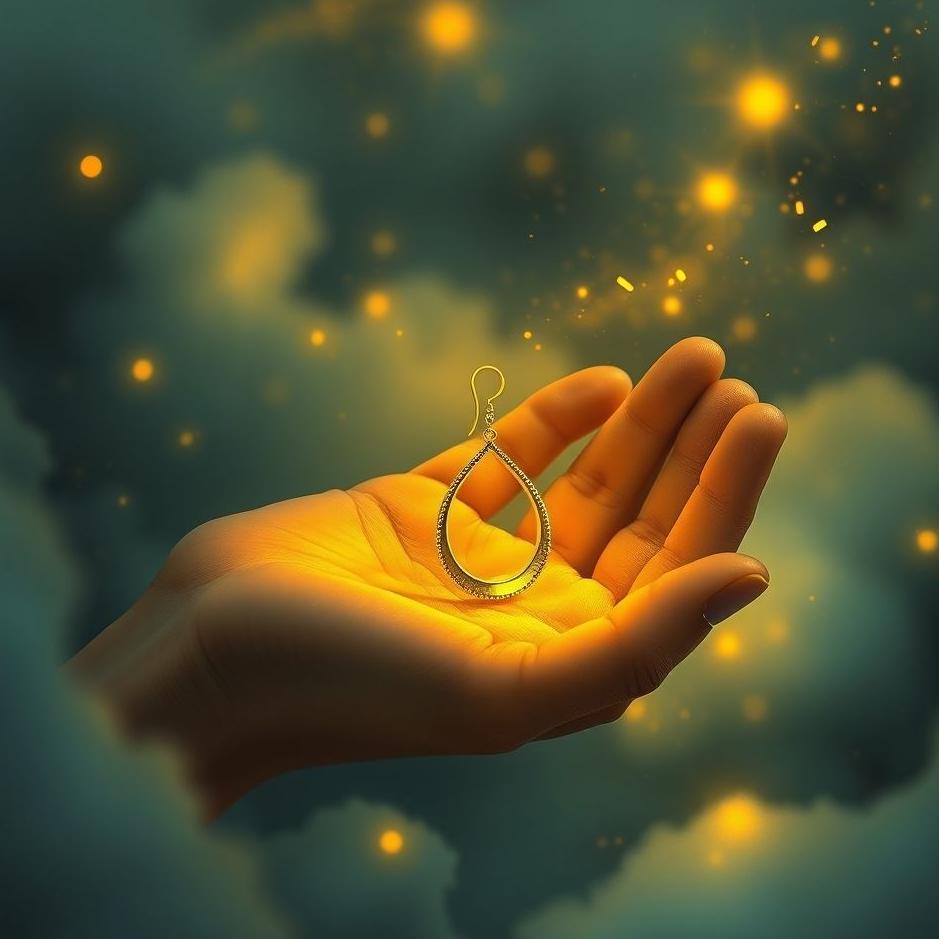 Dream : Finding a lost gold earring in a dream