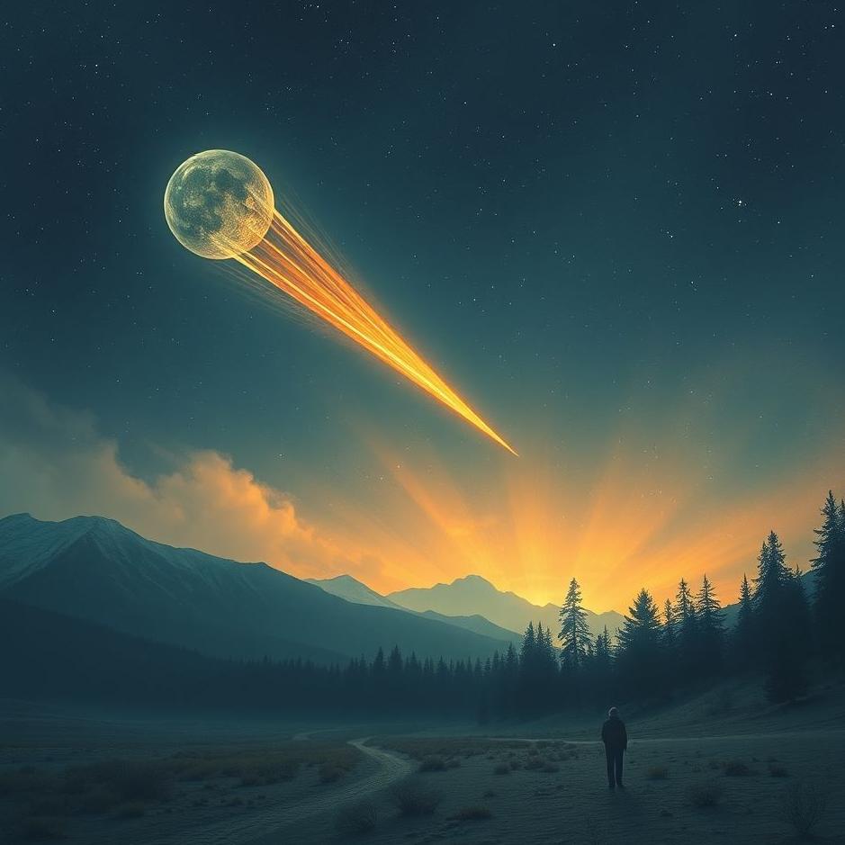 Dream : Finding a meteor in a dream