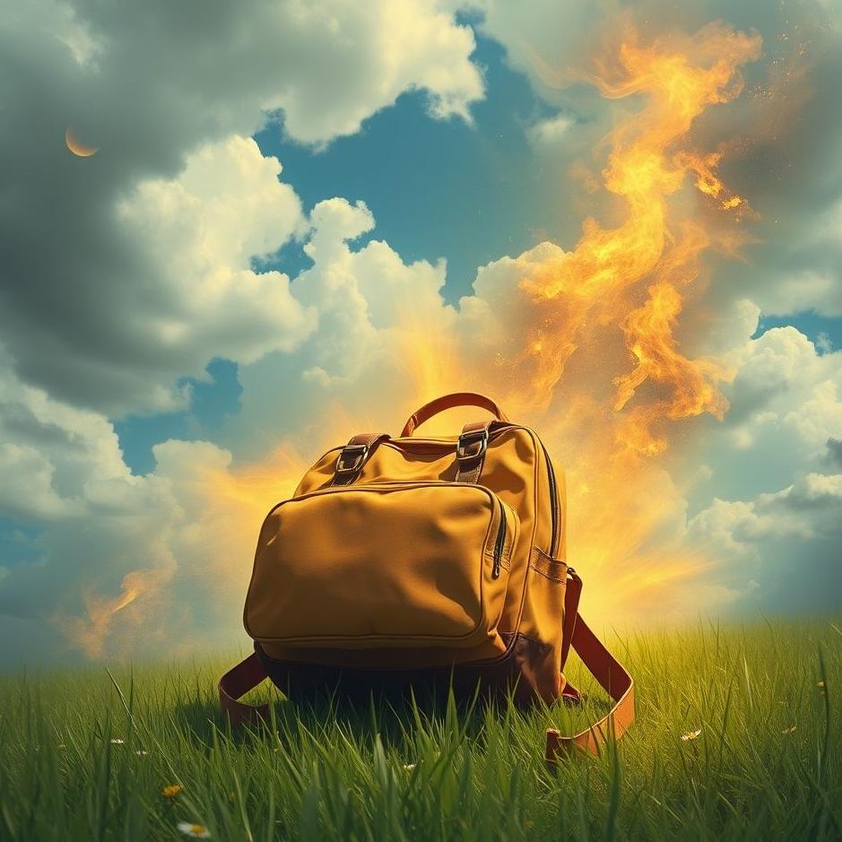 Dream : Finding a school bag in a dream