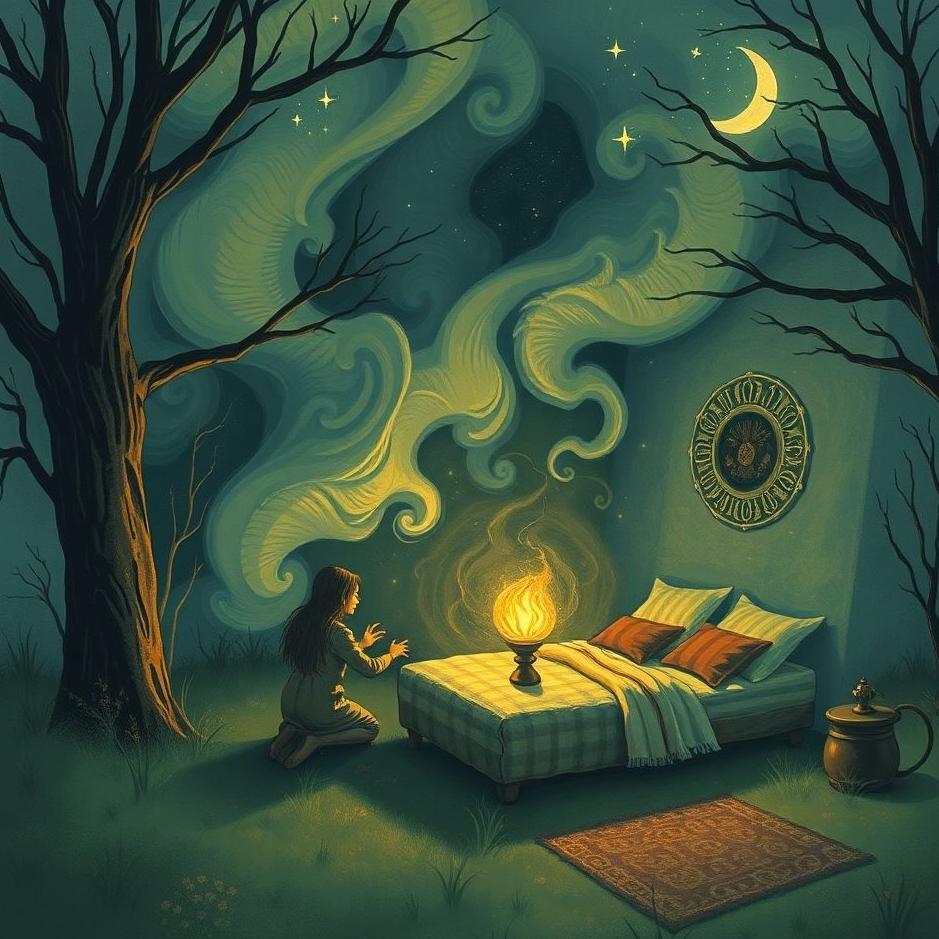 Dream : Finding a spell at home in a dream