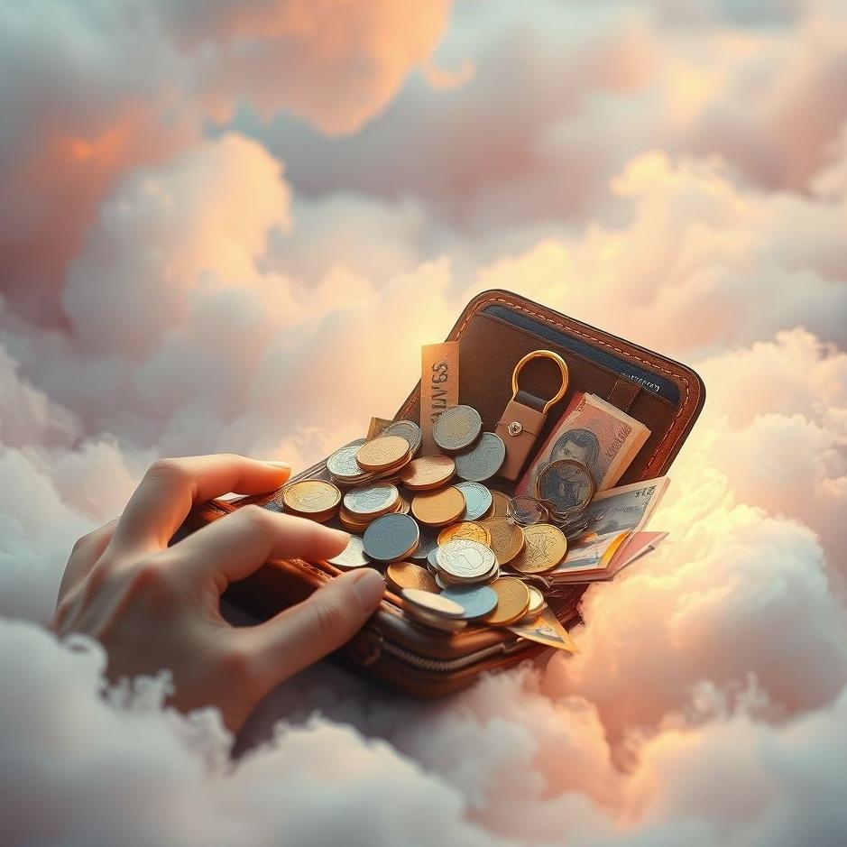 Dream : Finding a wallet full of things in a dream